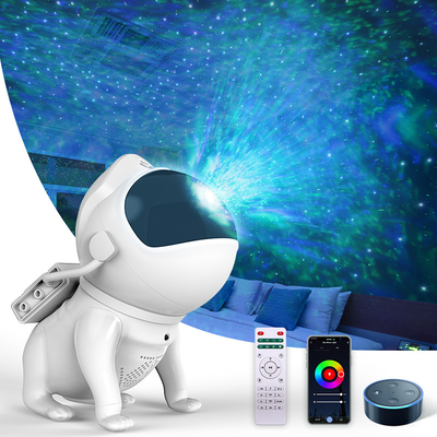 29cm Galaxy Projector Night Light Space Dog Bluetooth Galaxy Projector For Presents