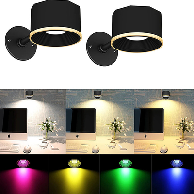 RGB, der wieder aufladbare Nachttischlampe, drahtlose magnetische Wandleuchte mit Direktübertragung liest